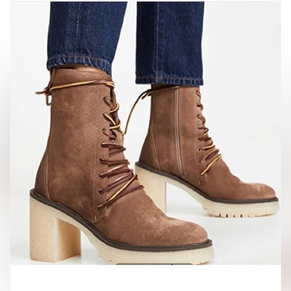 Free People Dylan Lace Up Boots